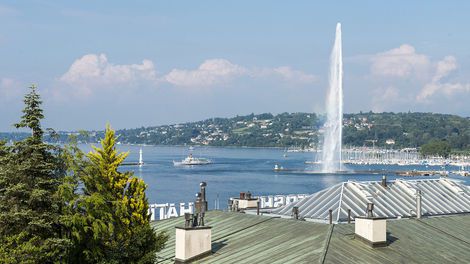 Bar rooftop 42 à Genève