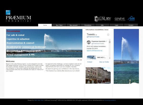 Praemium Immobilier Genève