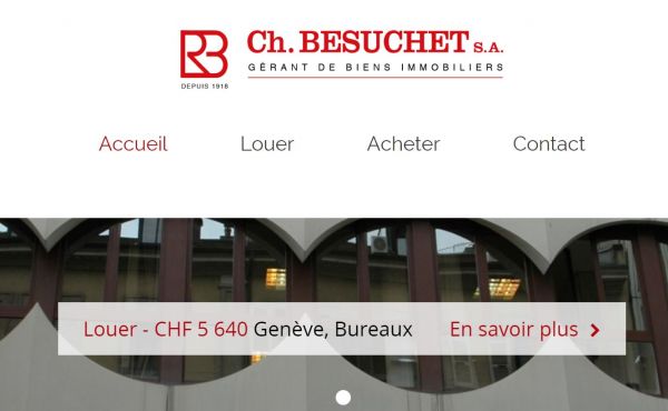 Régie Charles Besuchet à Genève